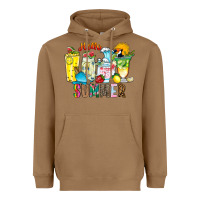 Toasted Coconut hello summer drink Heavyweight Hoodie - CowhideDigitalArt