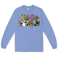 Colony Blue Egg hunter Easter Day Long Sleeve Tee - HowdyJamesFarm
