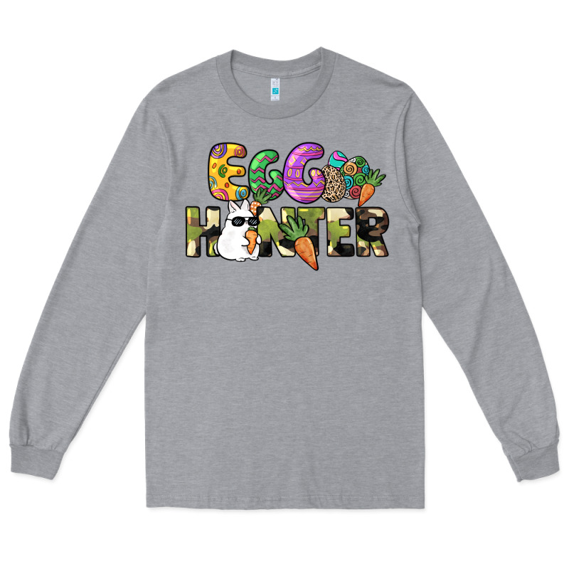 Egg Hunter Easter Day Long Sleeve Tee by HowdyJamesFarm | Teevron
