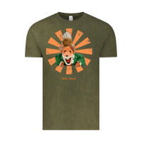 Vintage Olive basil brush retro japanese Vintage Tee - tuanDangUi