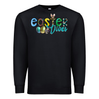 Black easter vibes Premium Sweatshirt - CowhideDigitalArt