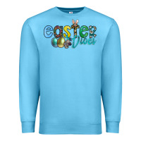 Ocean Blue easter vibes Premium Sweatshirt - CowhideDigitalArt