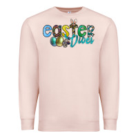 Pale Pink easter vibes Premium Sweatshirt - CowhideDigitalArt