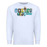 White easter vibes Premium Sweatshirt - CowhideDigitalArt