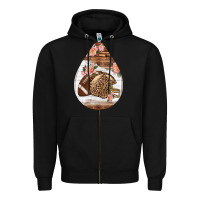 Black american football and western roses teardrop Zipper Hoodie - BundleAndBundleShop