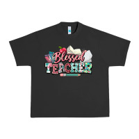 Pigment Black blessed teacher school Urban Heavy Tee - NancyCooperArtShop
