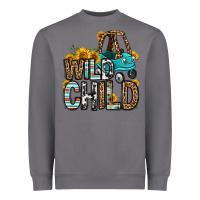Storm wild child kids car Heavyweight Sweatshirt - OliviaCreatesArt