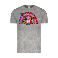 Cloud Rock valentines day gnomes rainbow Vintage Tee - RanaPortraitStore
