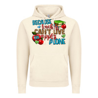 Vintage Artic because teachers cant live on apples alone Vintage Hoodie - NancyCooperArtShop