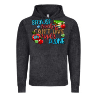 Vintage Black because teachers cant live on apples alone Vintage Hoodie - NancyCooperArtShop