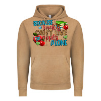 Vintage Camel because teachers cant live on apples alone Vintage Hoodie - NancyCooperArtShop
