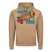 Vintage Coffee because teachers cant live on apples alone Vintage Hoodie - NancyCooperArtShop