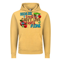 Vintage Mustard because teachers cant live on apples alone Vintage Hoodie - NancyCooperArtShop