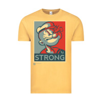 Vintage Mustard 1 popeye strong brand a transparent Vintage Tee - tuanDangUi
