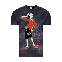 Cloud Black olive oyl art Vintage Tee - tuanDangUi