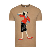 Vintage Coffee olive oyl art Vintage Tee - tuanDangUi