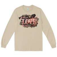 Mushroom Love America 4th of july Long Sleeve Tee - HowdyJamesFarm