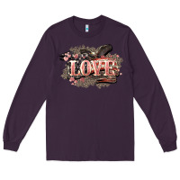 Plum Love America 4th of july Long Sleeve Tee - HowdyJamesFarm