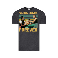 Vintage Black vatos locos forever Vintage Tee - tuanDangUi