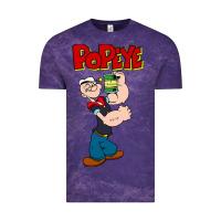 Cloud Purple popeye Vintage Tee - tuanDangUi