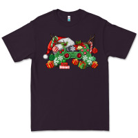 Plum Christmas Game Controller Premium Tee - MaliasSmallBusiness