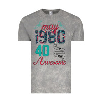 Cloud Rock Made In May 1980 40 Years Of Being Awesome Vintage Tee - Bettercallsaul