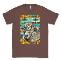Chestnut Western Lincoln Sheep Classic Tee - LillyAllenDesigns