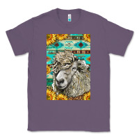Lavender Western Lincoln Sheep Classic Tee - LillyAllenDesigns