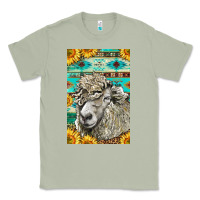 Matcha Western Lincoln Sheep Classic Tee - LillyAllenDesigns