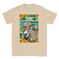 Mushroom Western Lincoln Sheep Classic Tee - LillyAllenDesigns