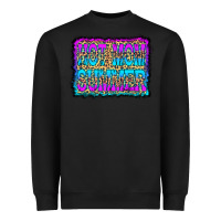 Black Hot Mom Summer Leopard Heavyweight Sweatshirt - CowCowDesign