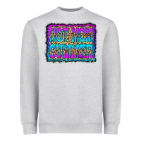 Heather Grey Hot Mom Summer Leopard Heavyweight Sweatshirt - CowCowDesign