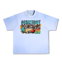 Grape Ice assistant principal Urban Heavy Tee - NancyCooperArtShop
