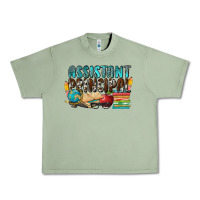 Oil Green assistant principal Urban Heavy Tee - NancyCooperArtShop