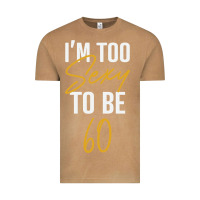 Vintage Camel I'M TOO SEXY TO BE 60 Birthday Gifts for Women Vintage Tee - tuanDangUi