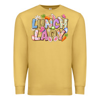 Antique Gold lunch lady easter Premium Sweatshirt - CowhideDigitalArt