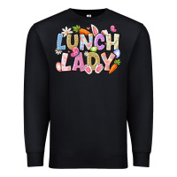 Black lunch lady easter Premium Sweatshirt - CowhideDigitalArt