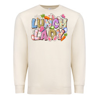 Sandshell lunch lady easter Premium Sweatshirt - CowhideDigitalArt