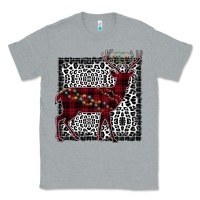 Heather Grey Christmas Deer Classic Tee - Bettercallsaul