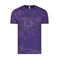 Cloud Purple mens not my monkeys not my circus sarcastic gifts for men, funny t shi Vintage Tee - tuanDangUi