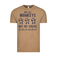 Vintage Coffee mens not my monkeys not my circus sarcastic gifts for men, funny t shi Vintage Tee - tuanDangUi