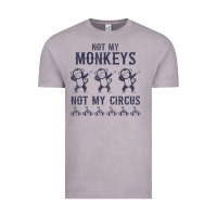 Vintage Zinc mens not my monkeys not my circus sarcastic gifts for men, funny t shi Vintage Tee - tuanDangUi