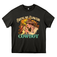 Asphalt bring me flowers cowboy Heavy Core Tee - NancyCooperArtShop