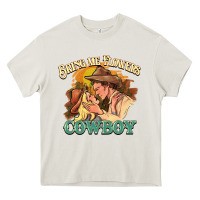 Bring Me Flowers Cowboy Heavy Core Tee | Teevron