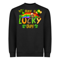 St. Patrick's Have A Lucky Day Heavyweight Sweatshirt | Teevron