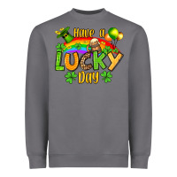 Storm St. Patrick's Have a lucky day Heavyweight Sweatshirt - OliviaCreatesArt