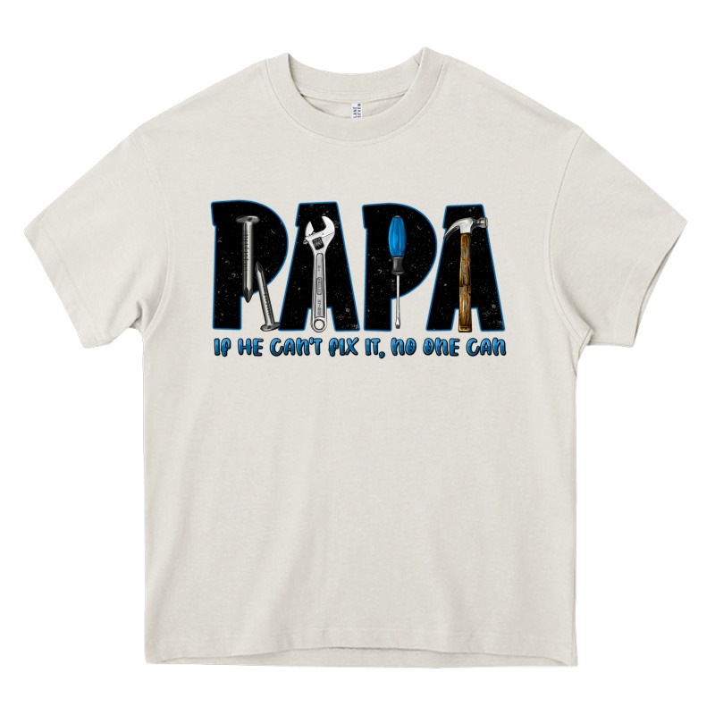 If He Can't Fix It No One Can Heavy Core Tee by JahusDesignShop | Teevron