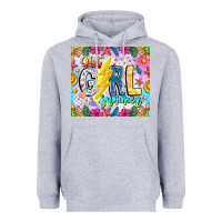 Heather Grey hot girl summer Heavyweight Hoodie - CowhideDigitalArt