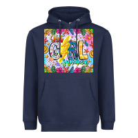 Navy hot girl summer Heavyweight Hoodie - CowhideDigitalArt