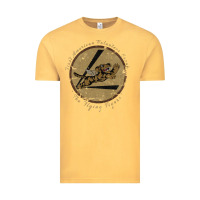Vintage Mustard flying tigers squadron wwii leather patch design Vintage Tee - tuanDangUi